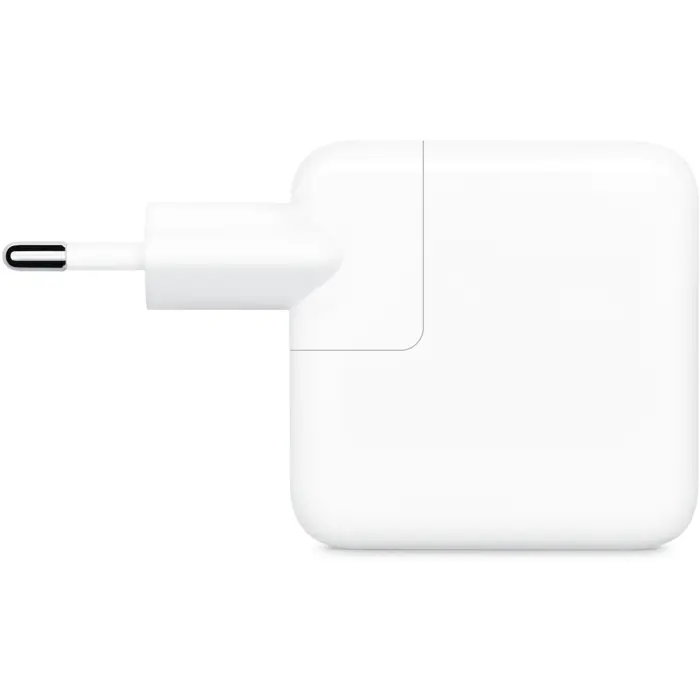 Apple Dual USB-C Power Adapter MW2K3ZM/A, 35 Watt, charger (white, 2x USB-C, without cable)