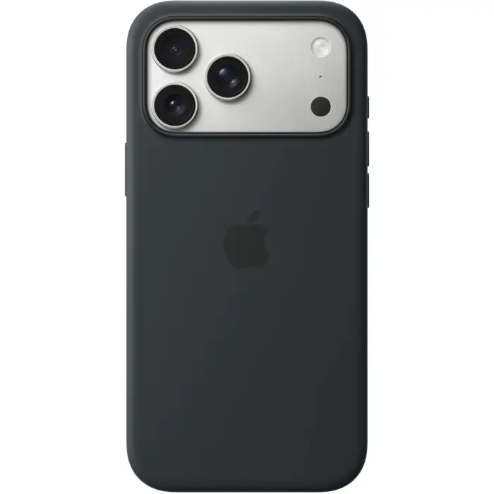 Apple Silicone Case with MagSafe, black, iPhone 17 Pro Max