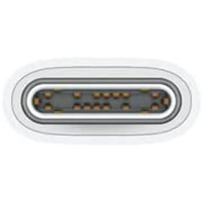 Apple USB cable, USB-C connector > USB-C connector (white, 1 meter, sleeved)