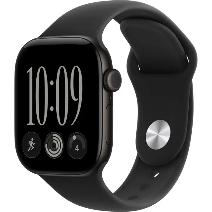 Apple Watch S12 Alu 42mm Black Sport Arm. black S/M