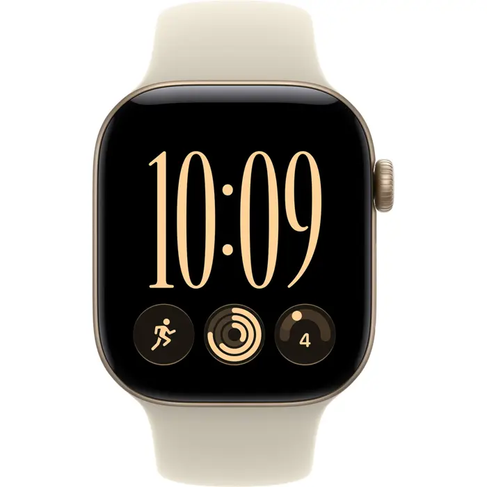 Apple Watch S12 Alu 42mm Gold Sport Arm. sand S/M