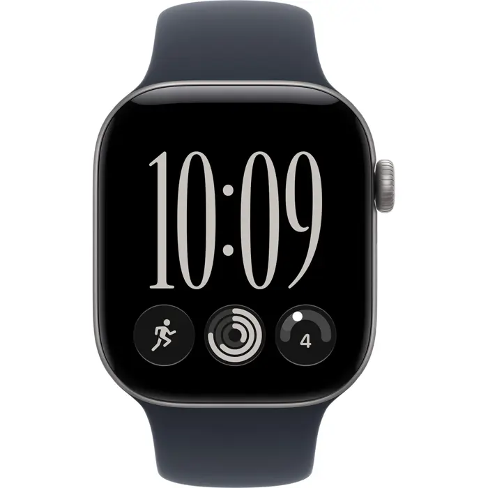Apple Watch S12 Alu 42mm Space Gray Sport Arm. Navy M/L