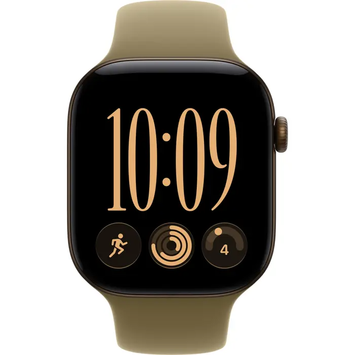 Apple Watch S12 Alu 46mm Bronze Sport Arm. olive M/L