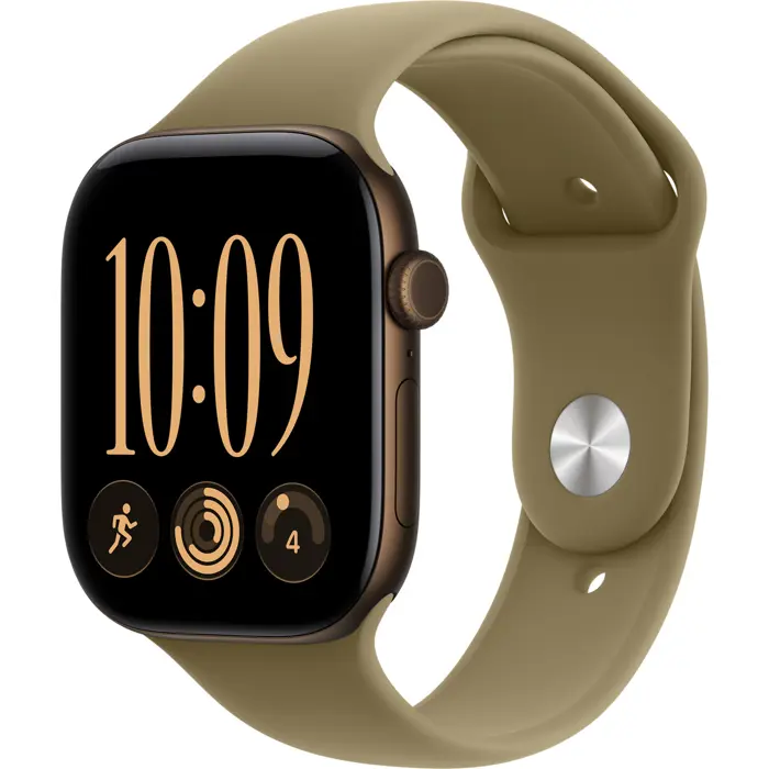 Apple Watch S12 Alu 46mm Bronze Sport Arm. olive M/L