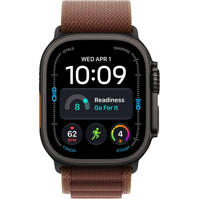 Apple Watch Ultra 4 Titan Cell 49 Natural Alpine Burgundy L