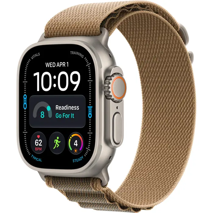 Apple Watch Ultra 4 Titan Cell 49 Natural Alpine Sand L