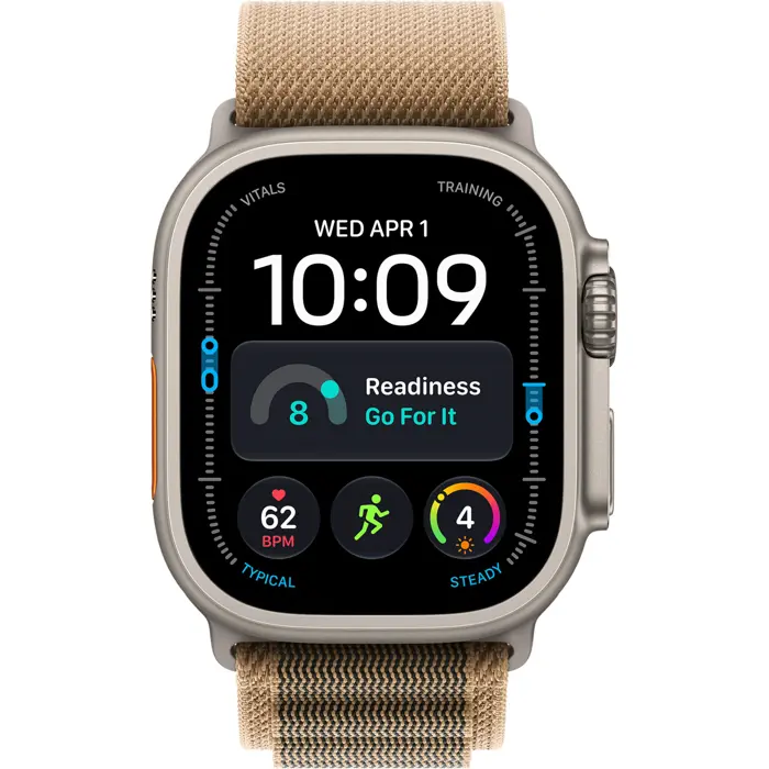 Apple Watch Ultra 4 Titan Cell 49 Natural Alpine Sand L