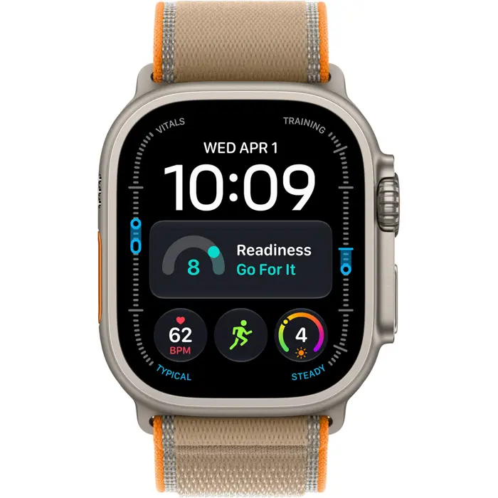 Apple Watch Ultra 4 Titan Cell 49 Natural Trail Loop Sand M/L