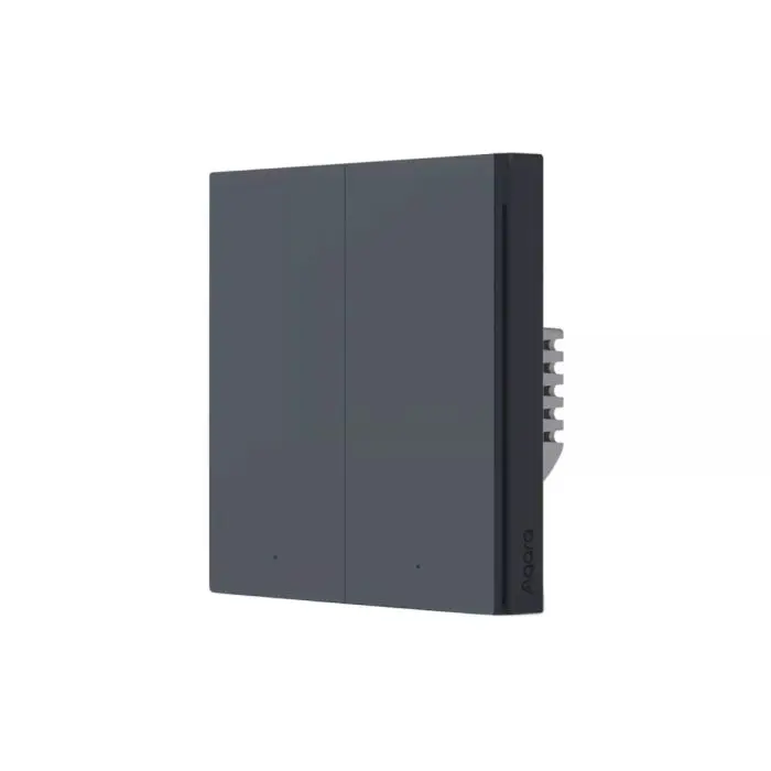 AQARA smart double wall switch WS-EUK02 GRAY without neutral conductor