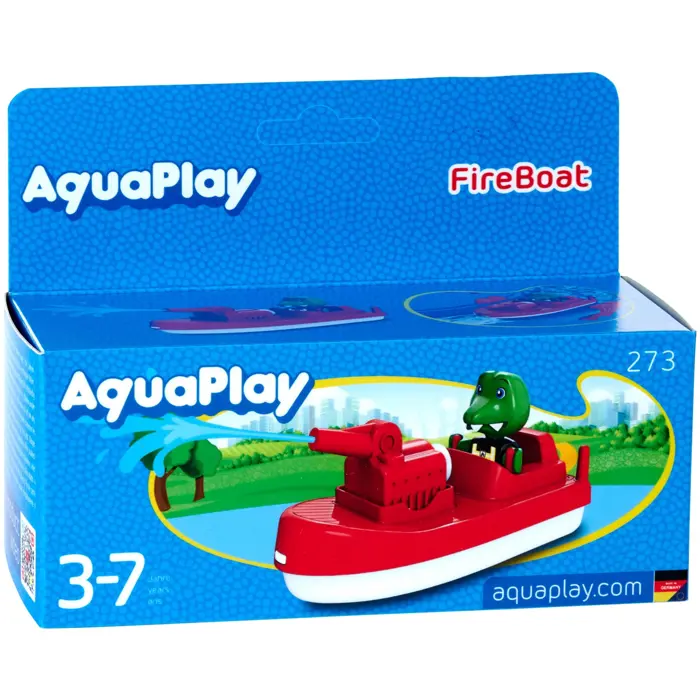 Aquaplay FireBoat, toy vehicle (red/white)