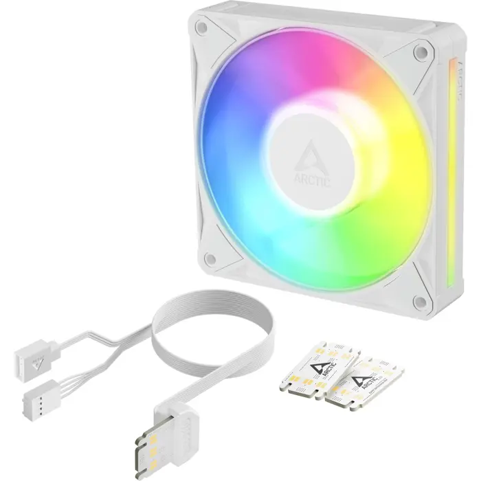 Arctic BioniX P12 A-RGB (white/white, 120 mm)