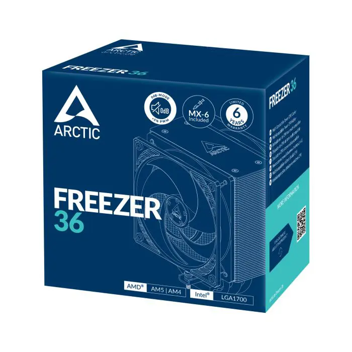ARCTIC Freezer 36, cooler for INTEL/AMD desktop processors