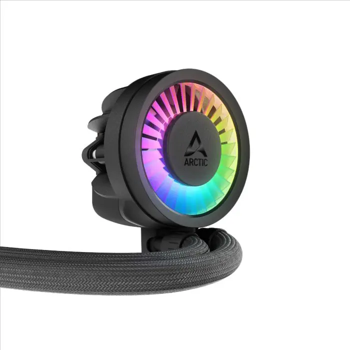 ARCTIC LIQUID FREEZER III PRO 360mm A-RGB vodno hlajenje za INTEL/AMD procesorje (črn)