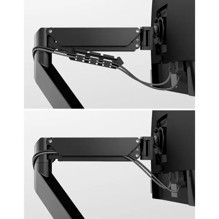 Arctic Monitorarm X1-3D, monitor mount (black (matt), with gas spring)