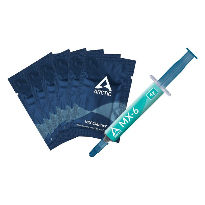 Arctic MX-6 termalna pasta 4g + MX wipes za čišćenje (ACTCP00084A)