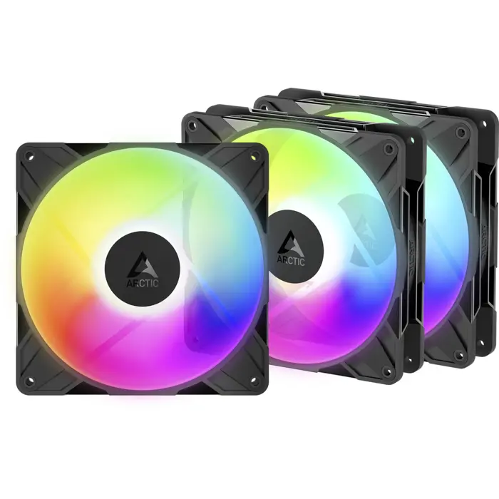 Arctic P14 Pro Reverse A-RGB (black, pack of 3, 140 mm)