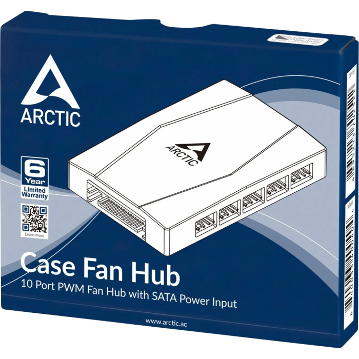 ARCTIC PWM ventilatorski 10-port HUB razdelilnik