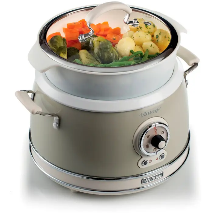 Ariete rice cooker Vintage Beige (beige, 700 watts, 3.5 liters)