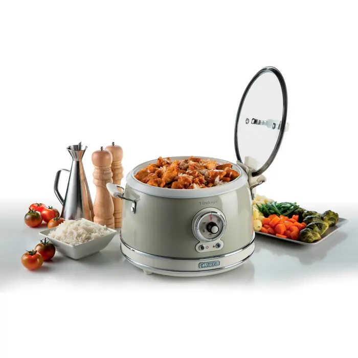Ariete rice cooker Vintage Beige (beige, 700 watts, 3.5 liters)
