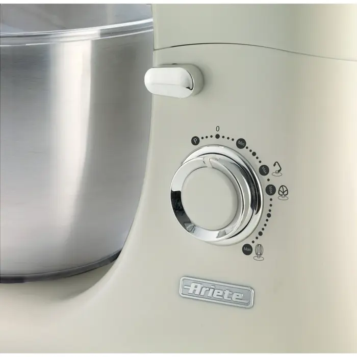 Ariete Vintage food processor 1588 (light green/cream, 1,200 watts)