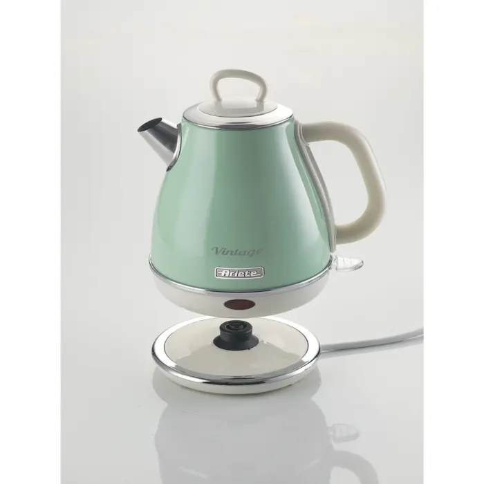 Ariete Vintage Kettle Green (light green, 1,630 watts, 1 litre)