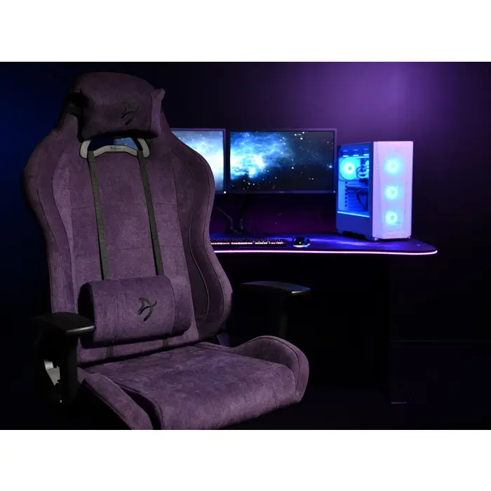 Arozzi Gaming Stuhl Toretta Purple                SoftFabric