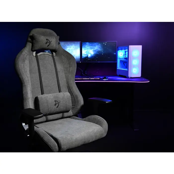 Arozzi Torretta SoftFabric Gaming Chair - Ash Arozzi