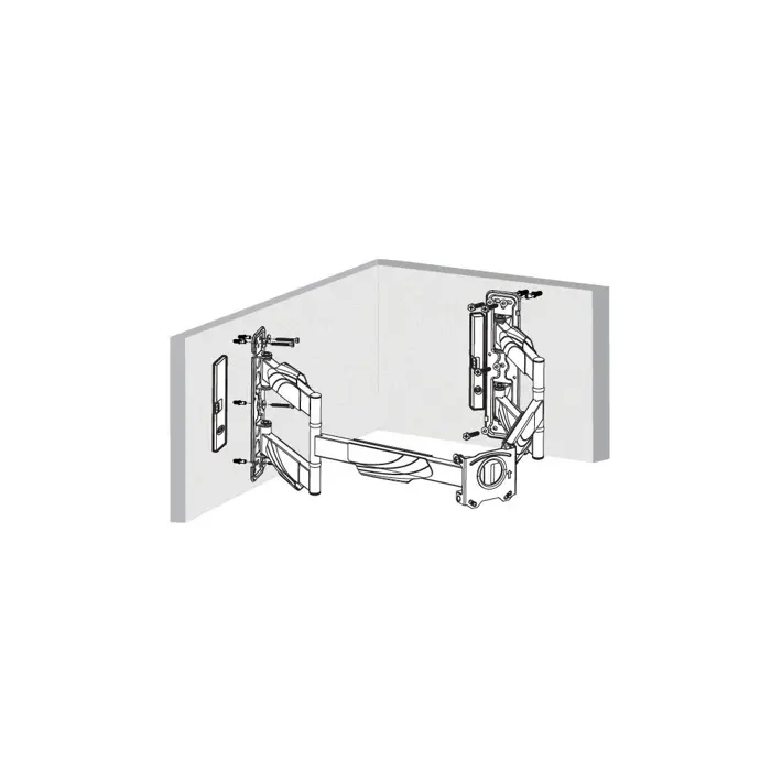 ART AR-85 LCD/LED TV MOUNT 32-70" 45KG VERTICAL/HORIZONTAL ADJUSTMENT