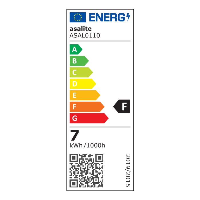 ASALITE LED bulb GU10 7W 6500K 560lm