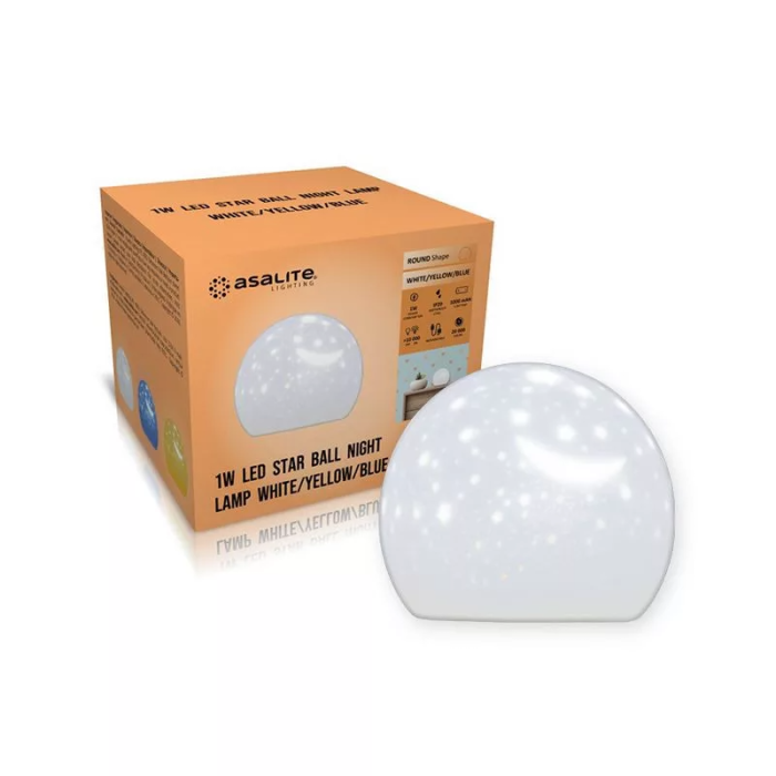 Asalite LED night lamp Star Ball 1W