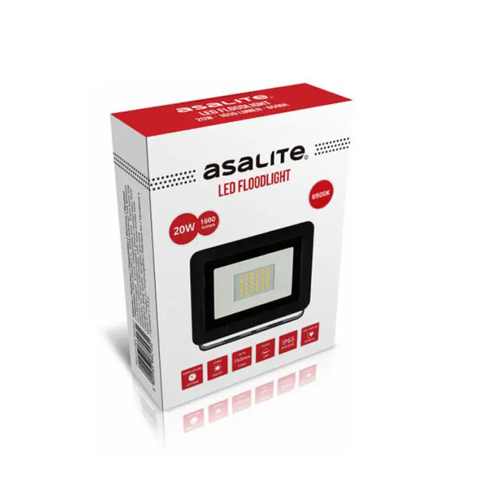 ASALITE LED spotlight 20W 6500K, 1600Lm