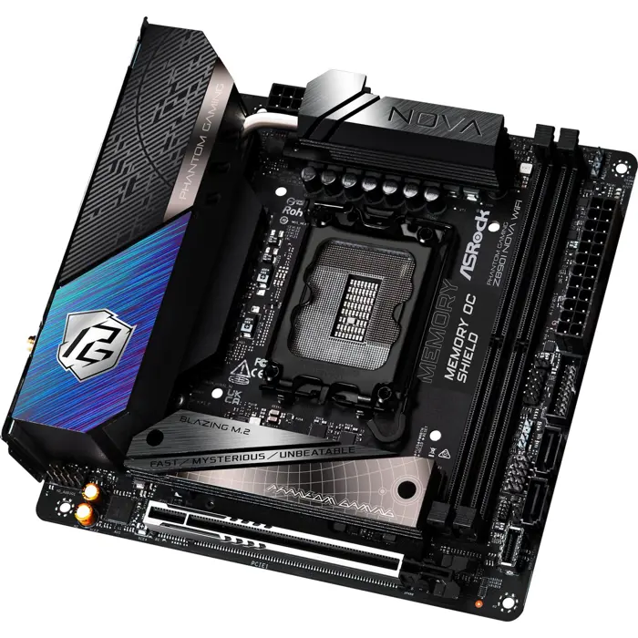Asro Z890I NOVA WIFI - Socekt 1851 - motherboard (black)