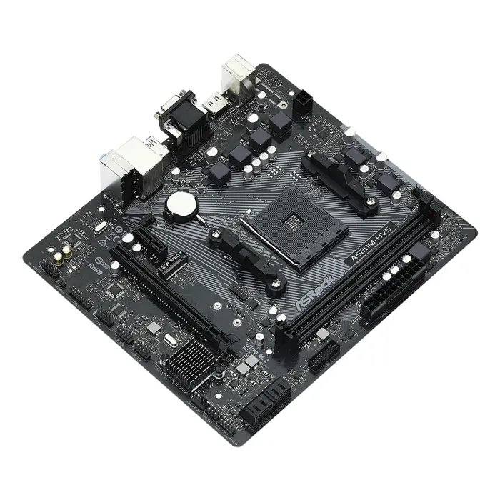 Asrock A520M-HVS AMD A520 Socket AM4 micro ATX