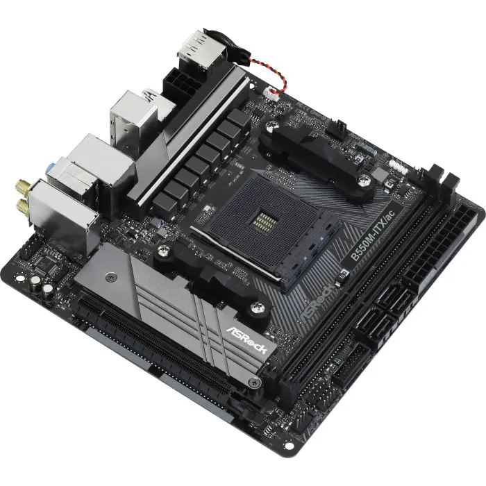 Asrock B550M-ITX / ac - Socket AM4 - mainboard