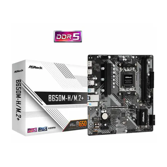 ASROCK B650M-H/M.2+ AM5 1xHDMI 1xDP