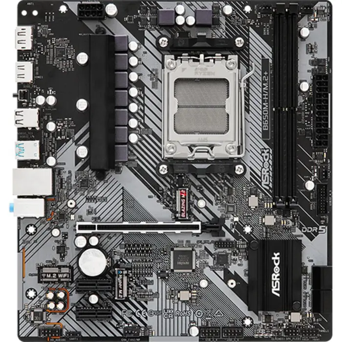 ASRock B650M-H/M.2+ - Socket AM5 - motherboard