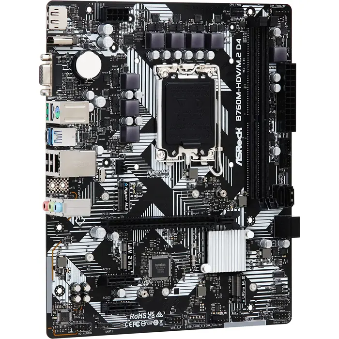 ASRock B760M-HDV/M.2 D4, motherboard - 1700