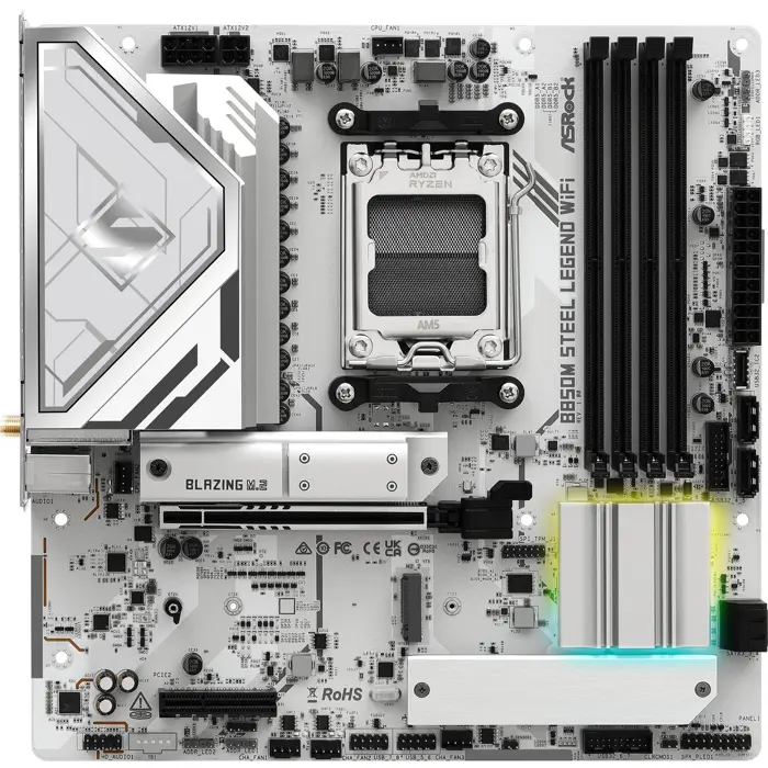 ASRock B850M Steel Legend WiFi - Socket AM5 - motherboard