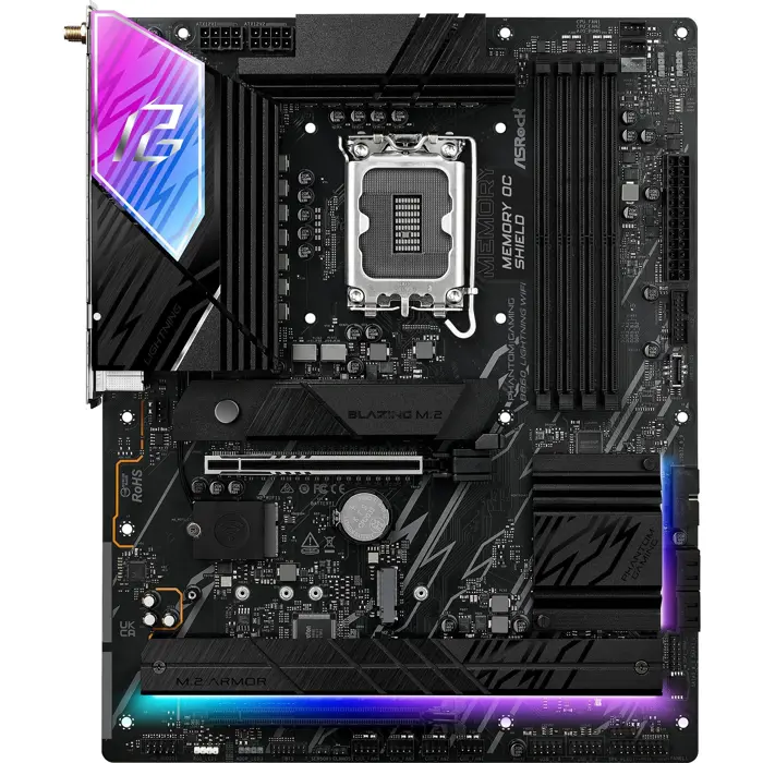 ASRock B860 Lightning WiFi - Socket 1851 - motherboard (white)