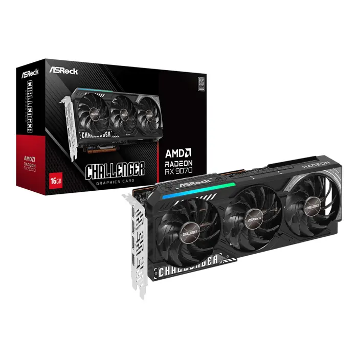 Asrock Challenger RX9070XT 16GB graphics card