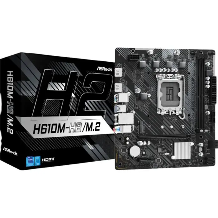 Asrock Intel LGA1700 H610M-H2 M.2