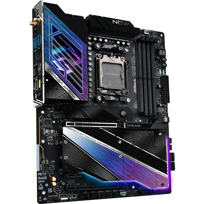 ASRock X870E Nova WiFi - Socket AM5 - motherboard