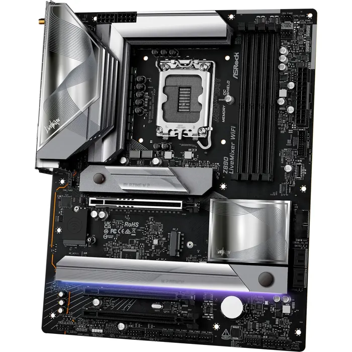 ASRock Z890 LiveMixer WiFi - Socekt 1851 - motherboard (black)