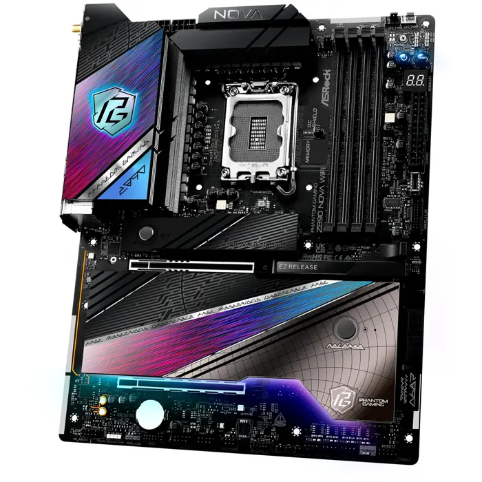 ASRock Z890 Nova WiFi - Socekt 1851 - motherboard (black)
