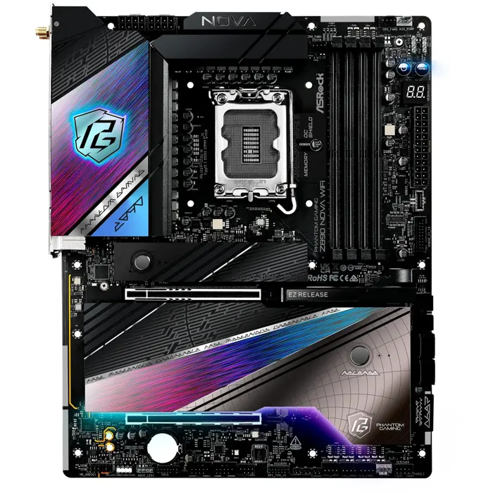ASRock Z890 Nova WiFi - Socekt 1851 - motherboard (black)