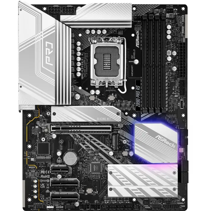 ASRock Z890 Pro RS - Socekt 1851 - motherboard (black)