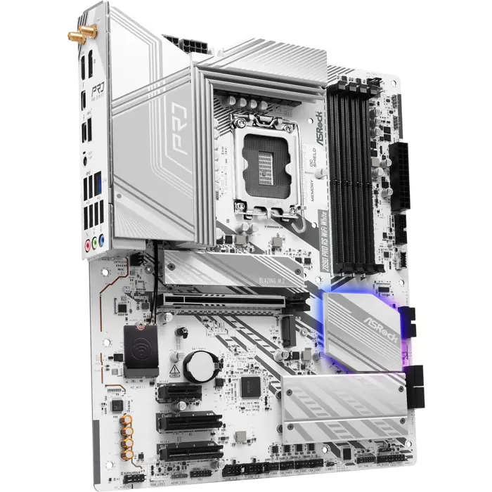ASRock Z890 Pro RS WiFi White - Socekt 1851 - motherboard (black)