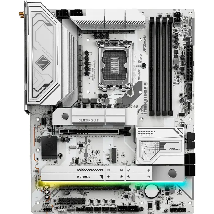 ASRock Z890 Steel Legend WiFi - Socekt 1851 - motherboard (black)