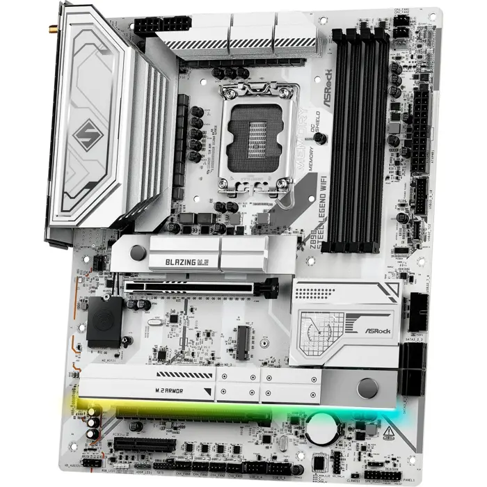 ASRock Z890 Steel Legend WiFi - Socekt 1851 - motherboard (black)