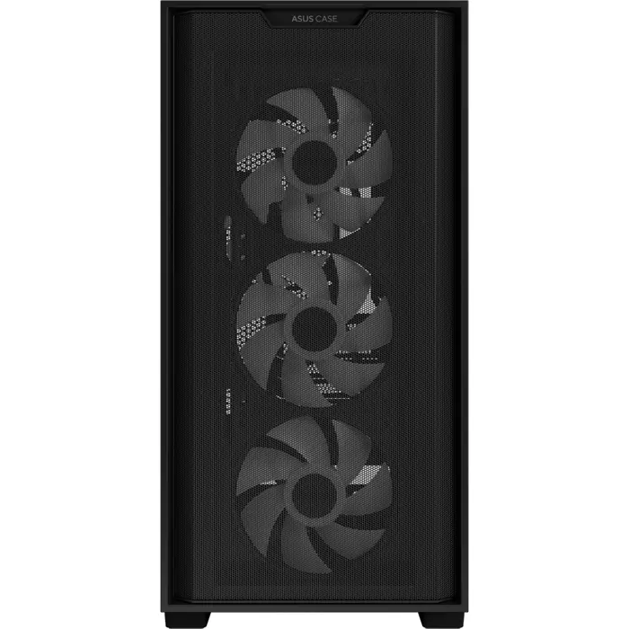 ASUS A21 PLUS TG ARGB, tower case black, tempered glass